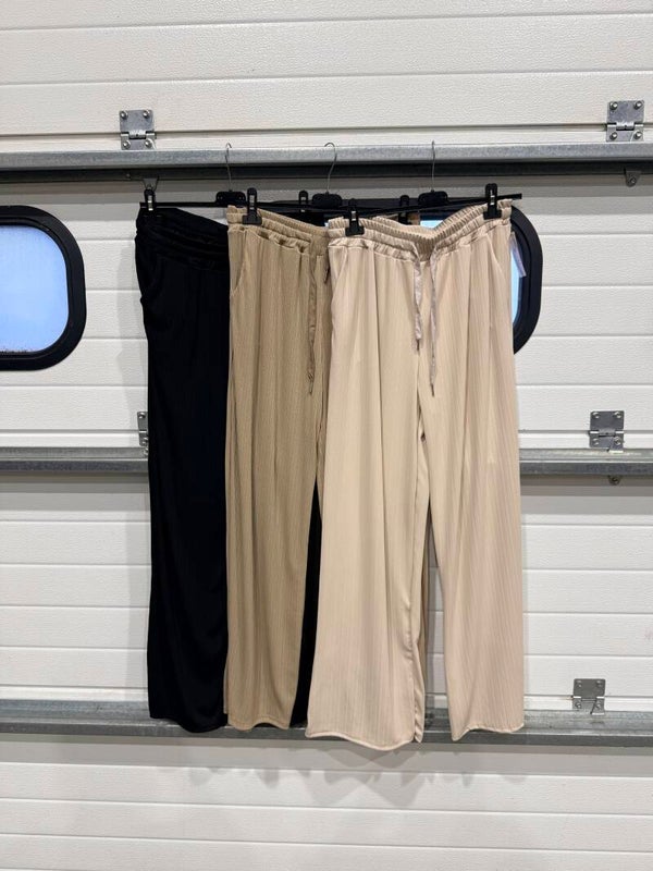 Stretch ribbroek