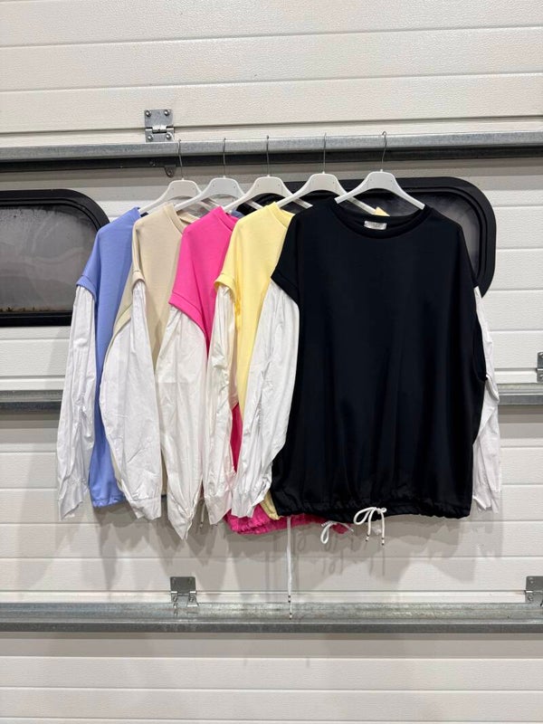 Shirt blouse mouw (prijs,voorraad)