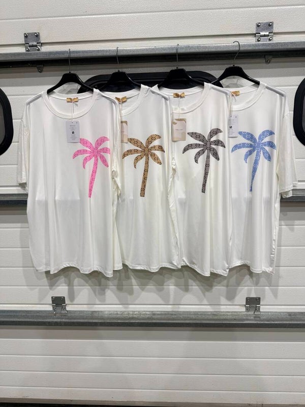 Shirt palmboom (voorraad)