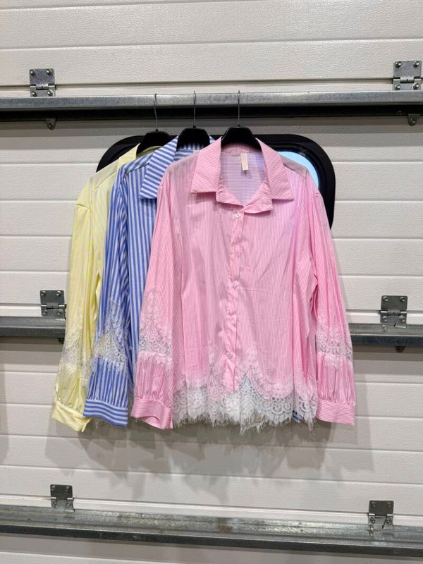 Blouse met kant