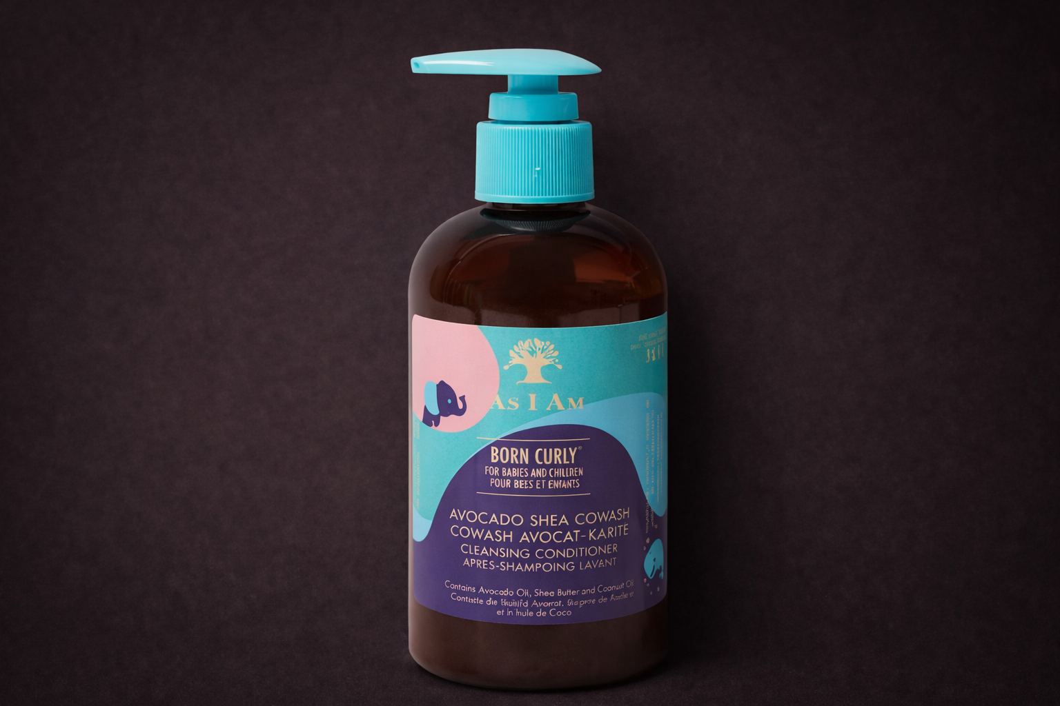 As I Am Born Curly Kids Avocado Shea Co-Wash 240ml 100% vegan
