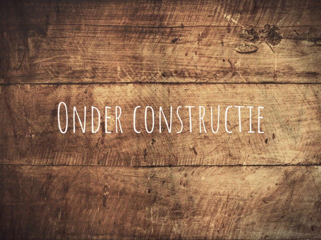 Onder constructie
