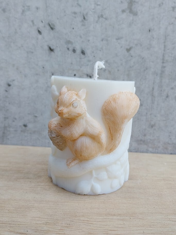 Cilinderkaars eekhoorn