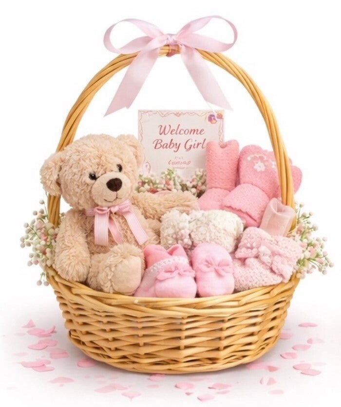 👶 Baby Luxe Gift Basket - Vanaf