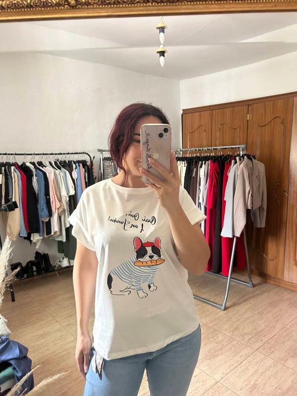 Camisetas básica manga corta.