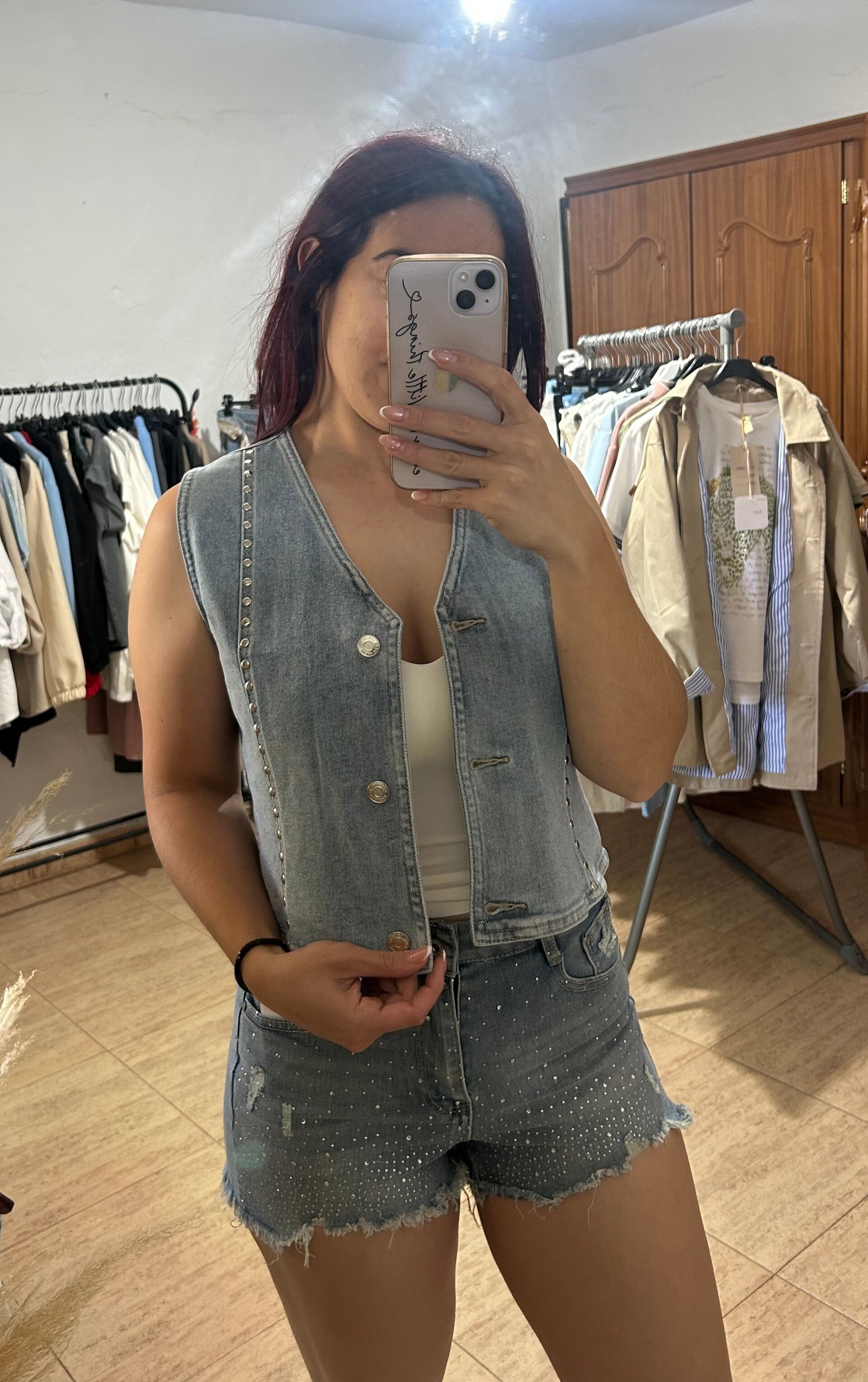 Chaleco vaquero