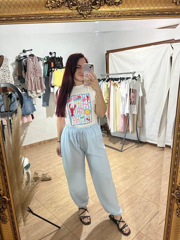 Pantalón vichy
