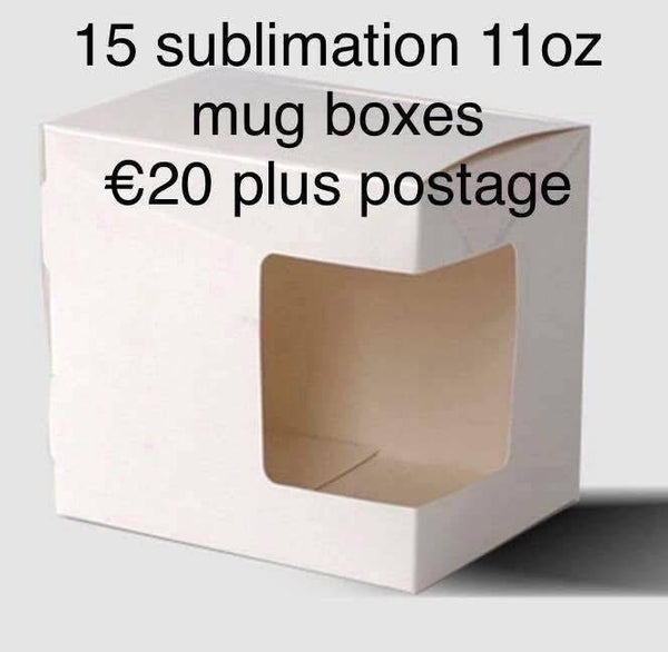 Sublimation 11oz mug box
