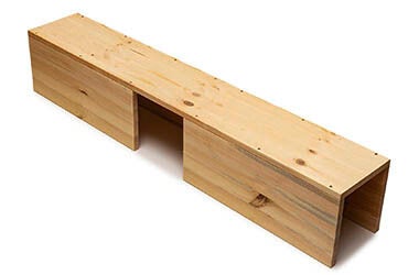 Hasen Tunnel ohne Seiteneingang