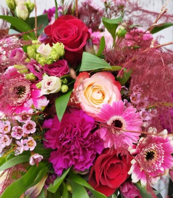 Diepwarme roze - bordeaux tinten