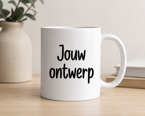 Mok met eigen ontwerp bedrukken