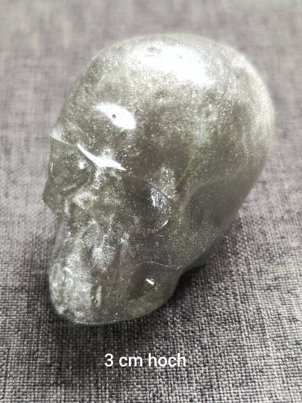 Totenkopf silber