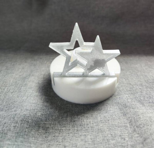 Teelichthalter Sterne