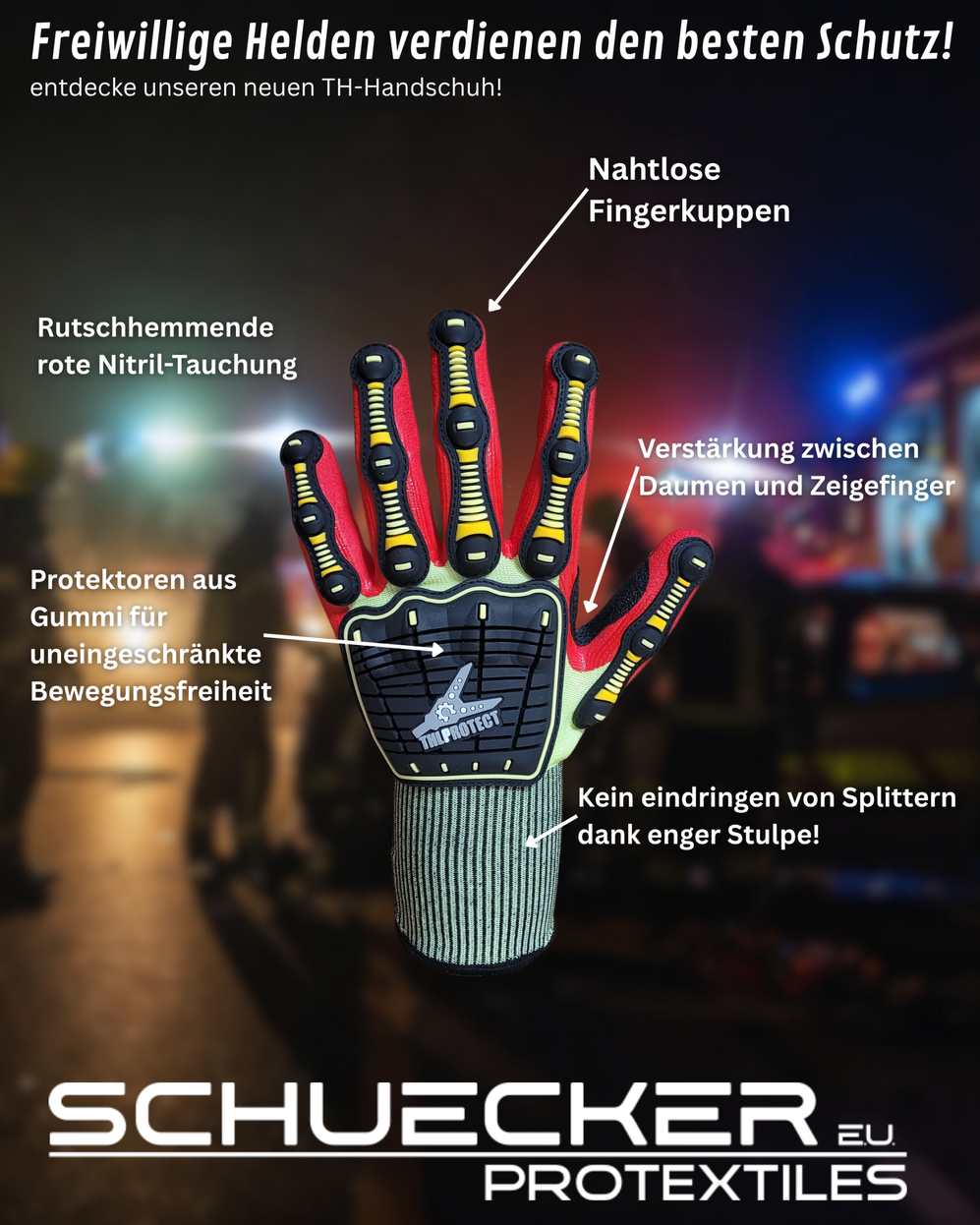 THLPROTECT Handschuh Schuecker