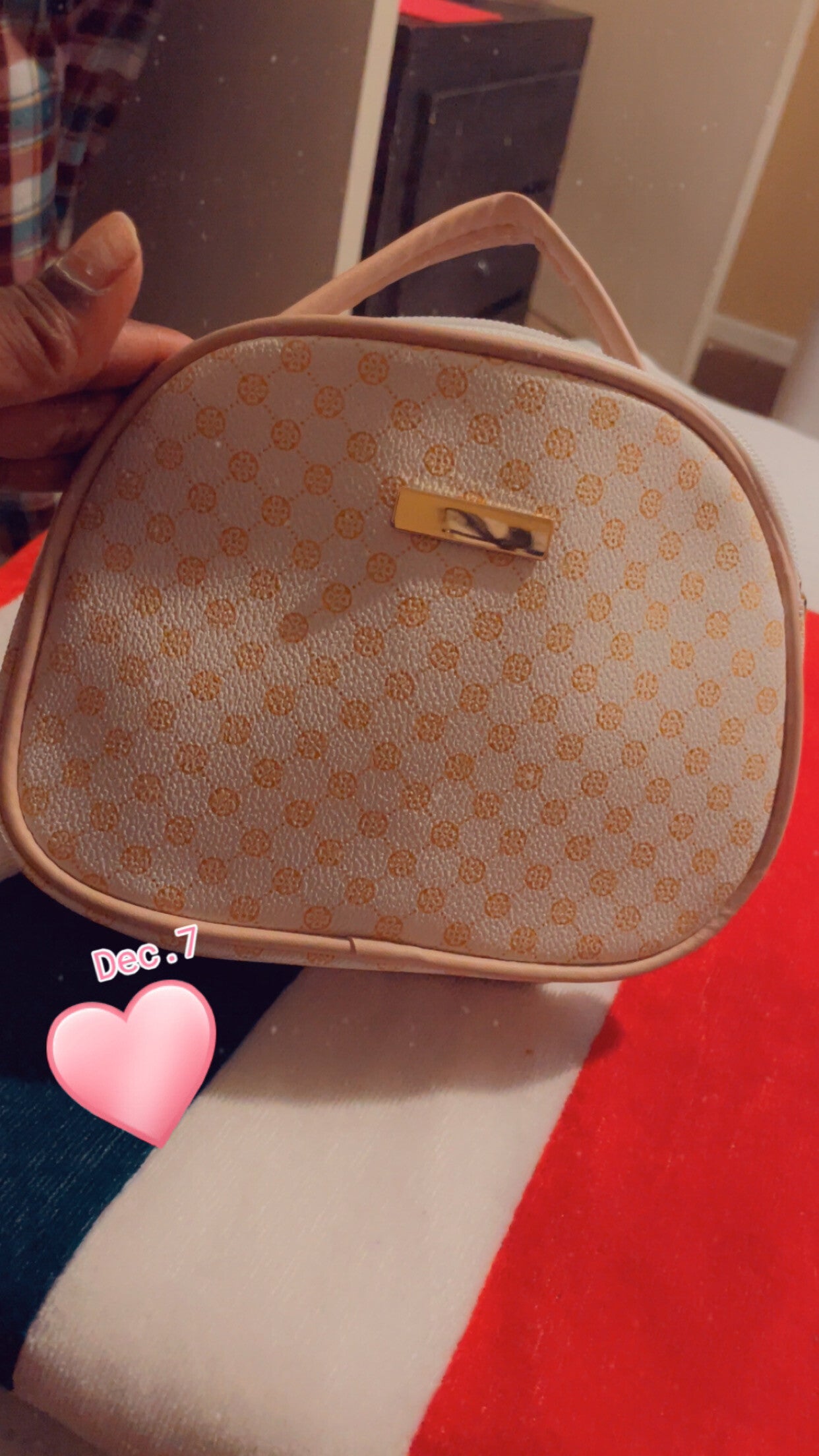 Yellow/ Brown hand bag