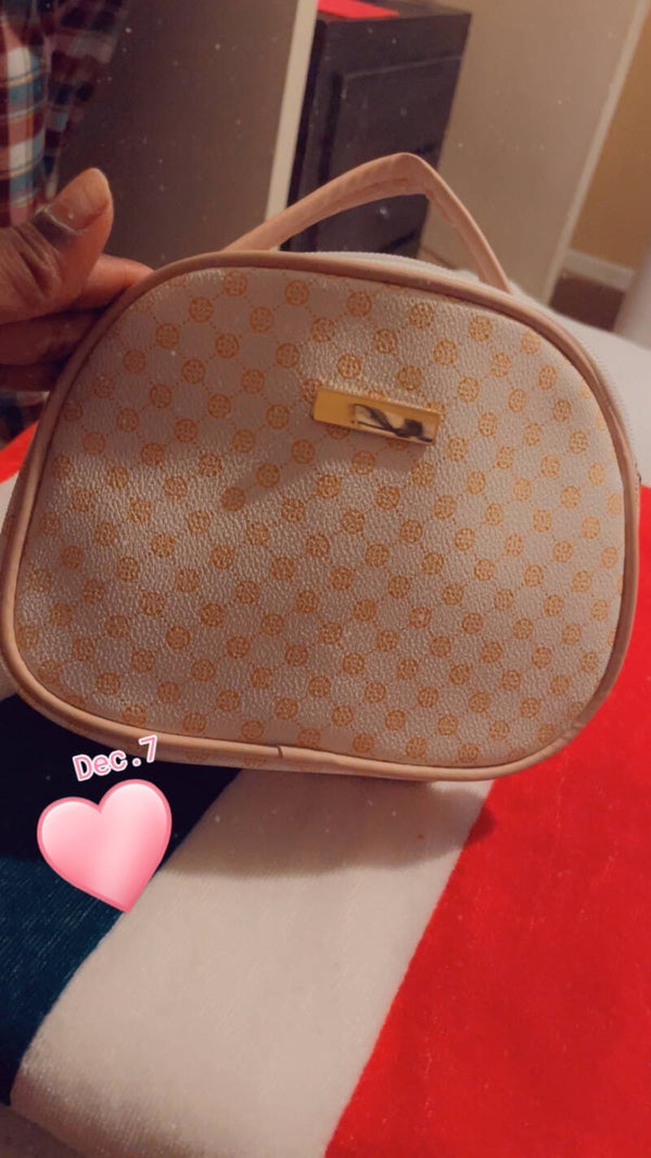 Yellow/ Brown hand bag