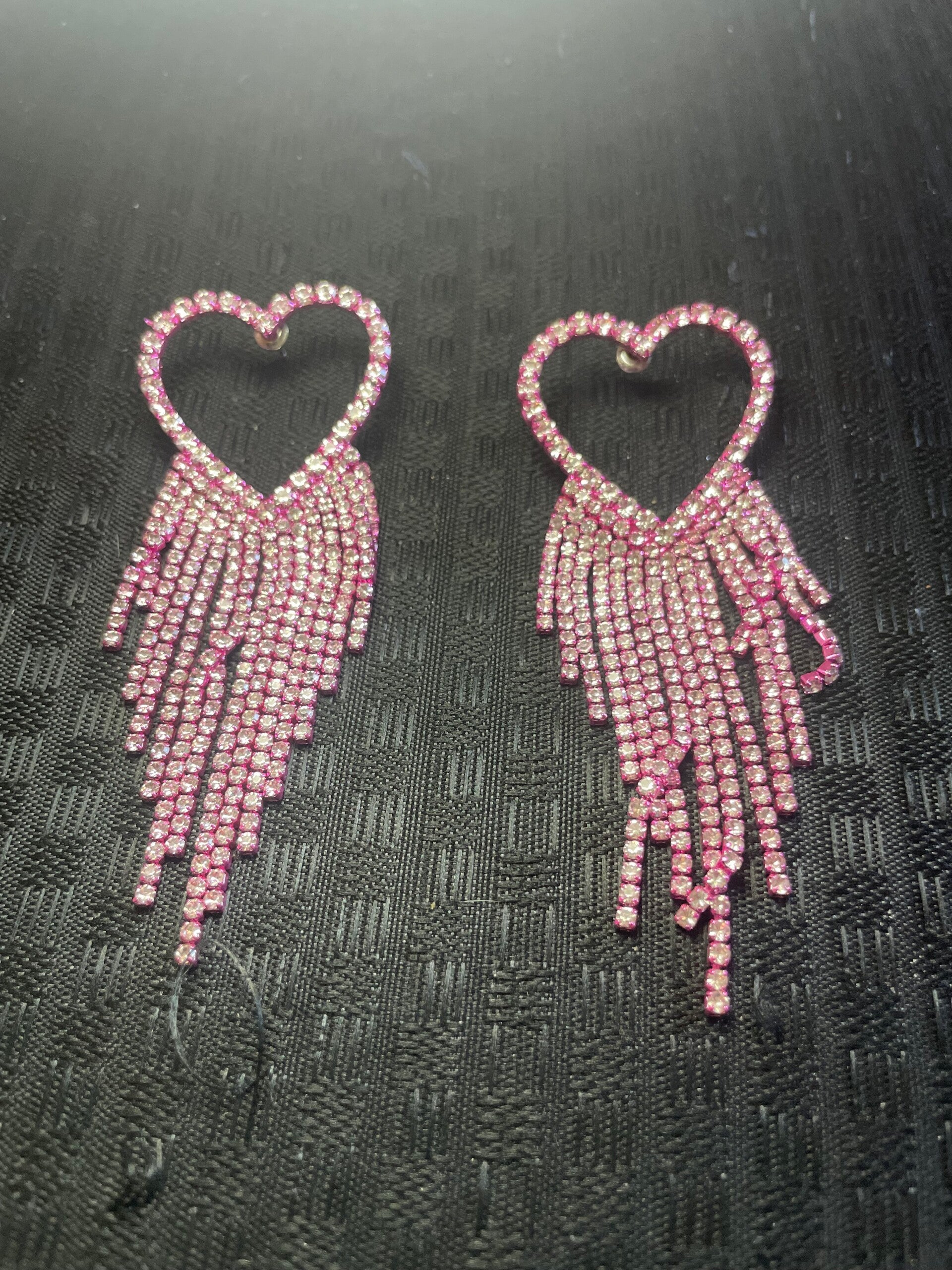 Pink Dangle Earrings