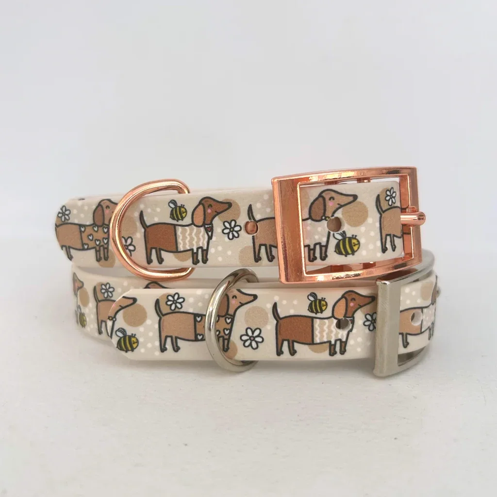 Bee Happy Dachshund - Halsband