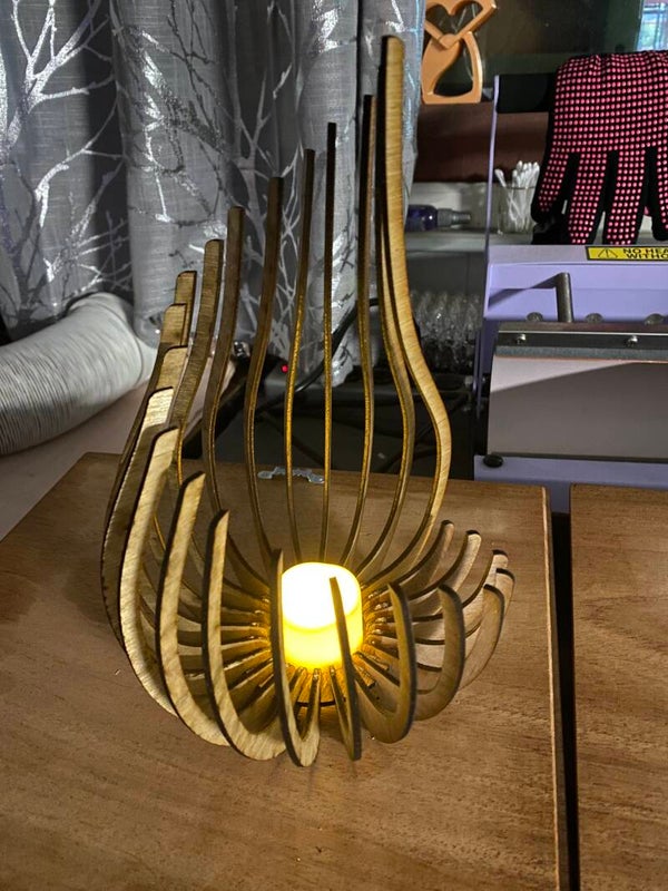 Tee light candle lanterns