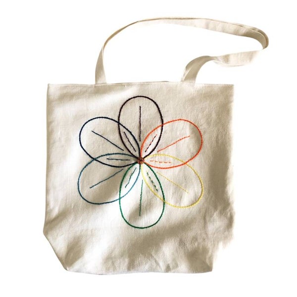 Tote bag "Rosace"