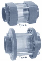 Schauglas Typen A + B
