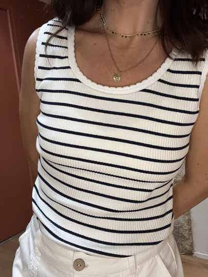 Top rayé MARIN