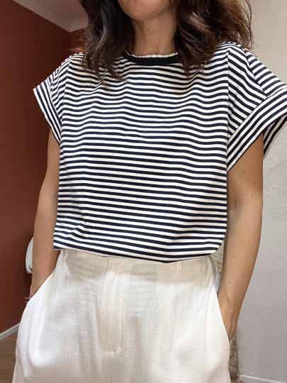 T-shirt marinière LÉOPOLD