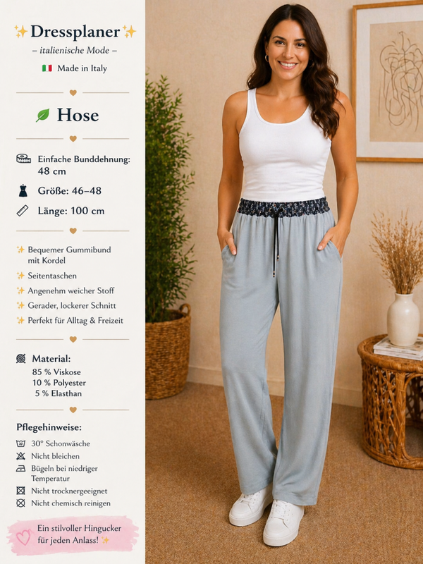 Dressplaner Hose – bequem & stilvoll - Größe: 46–48