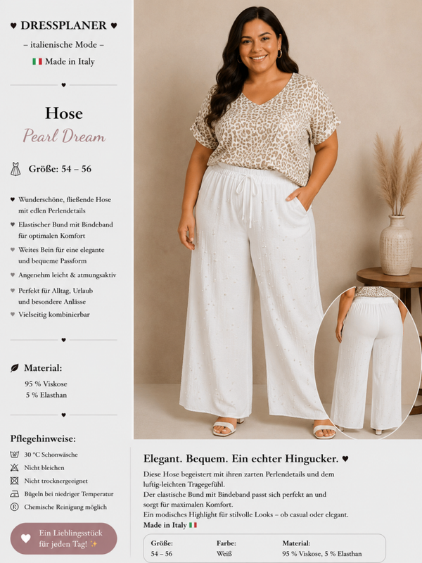 Hose „Pearl Dream“ in Größe 54-56