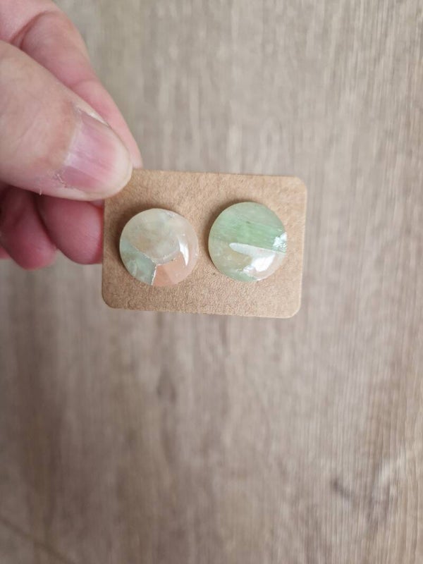 Ronde stud pastel