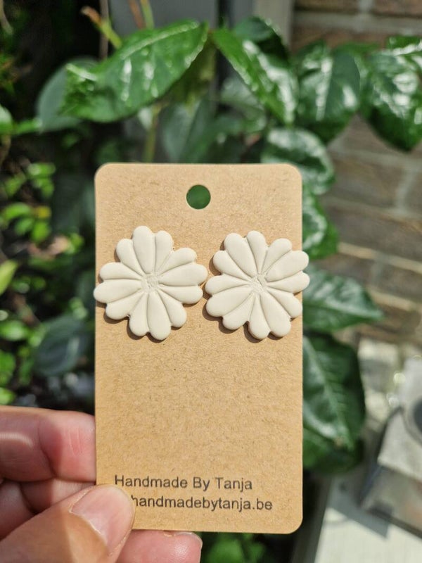 Boho 3 kleine bloem beige