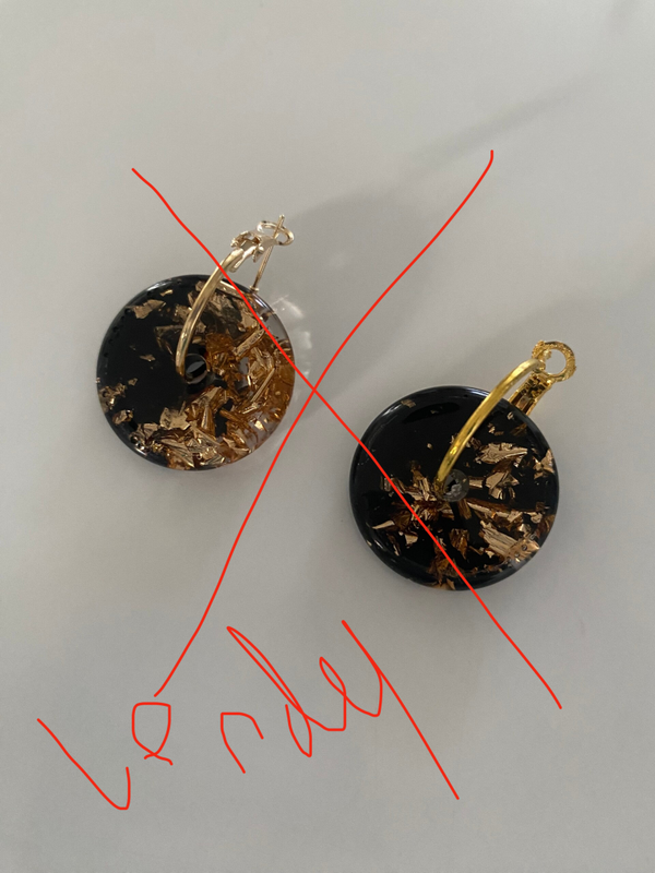 Boucles d’oreilles donut