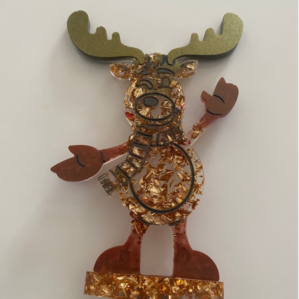 Cerf à poser