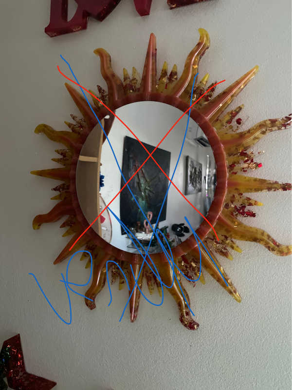 Miroirs mural