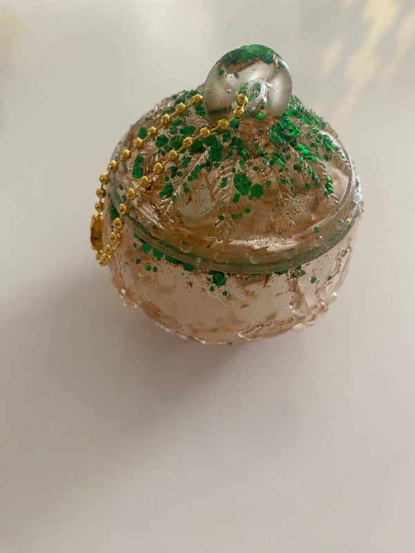 Boule de Noël boîte