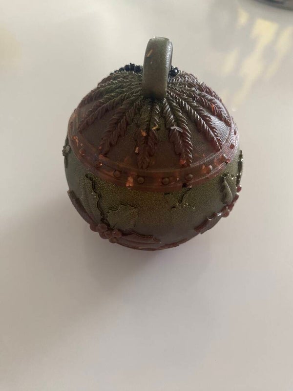 Boule de Noël boîte