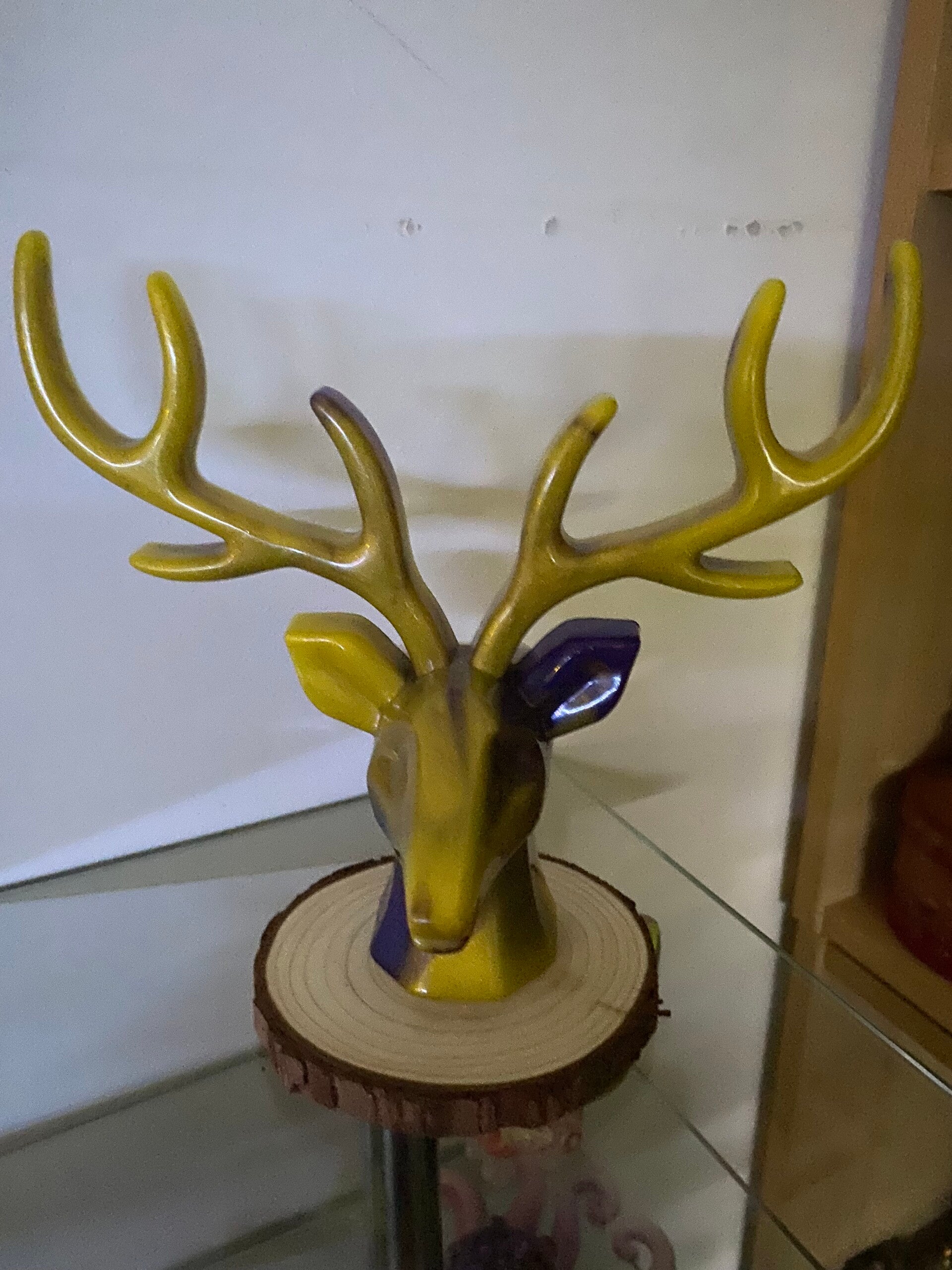 Tête de cerf 🦌 porte bijoux