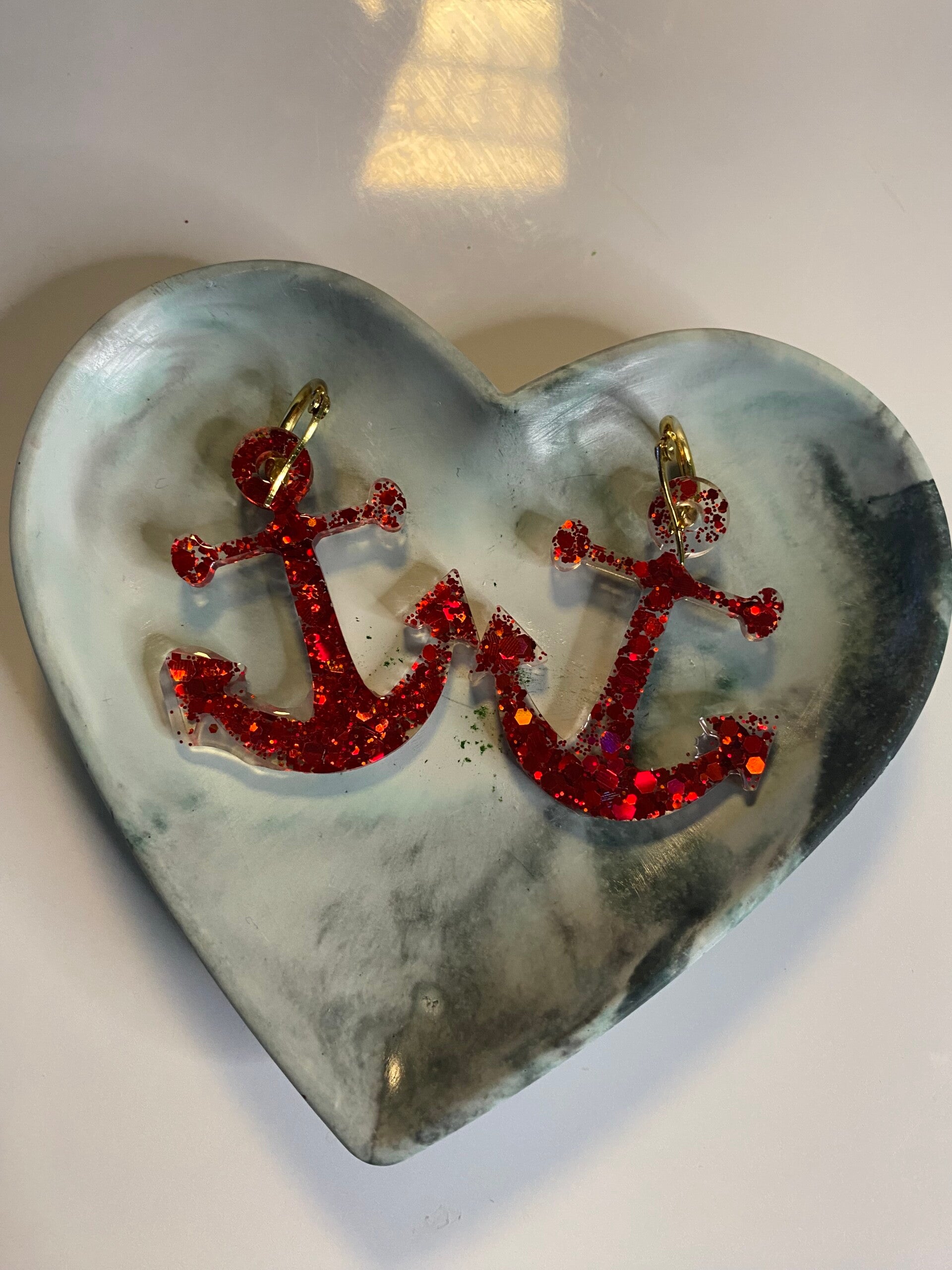 Boucle d’oreille marin