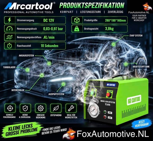 Mr Cartool Rookmachine T105 lekopsproring voordeelaanbod