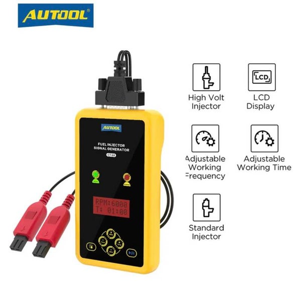 Autool CT60 injectoren te tester