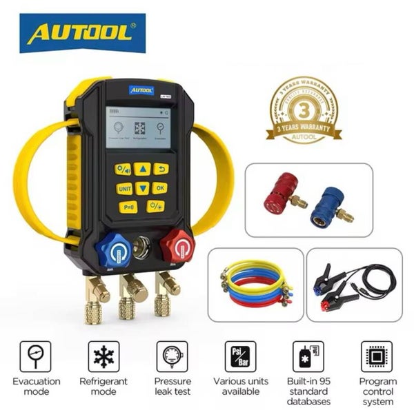 Autool Lm160 Digitale Spruitstukmeter Airco