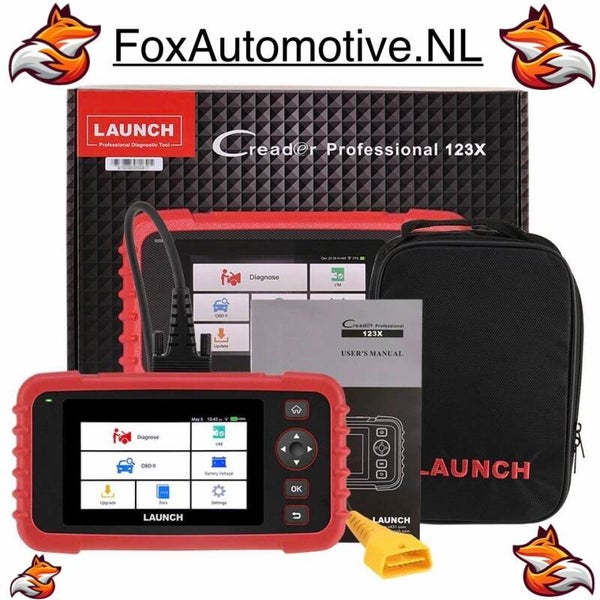 Launch 123 X 123X OBD auto diagnose uitlezen resetten