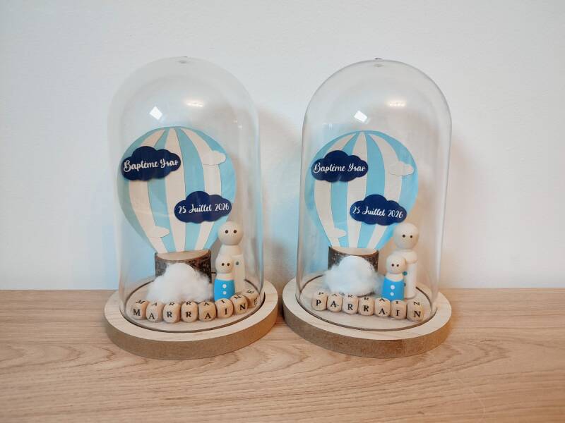 Cloches mongolfière
