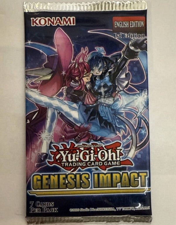 Yu-Gi-Oh genesis impact booster pack