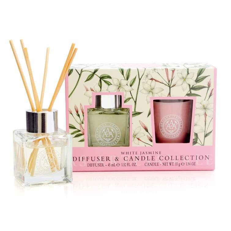 Somerset - Set Diffuser + Candle  White Jasmin