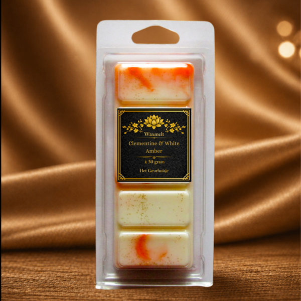 Waxmelt – Clementine & White Amber