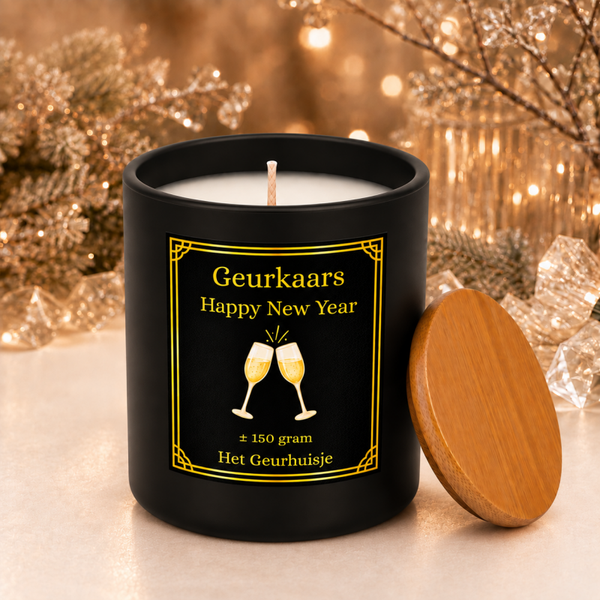Luxe Geurkaars - Happy New Year