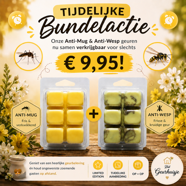 🦟 Bundelactie Anti-Mug & Anti-Wesp – Limited Edition 🐝