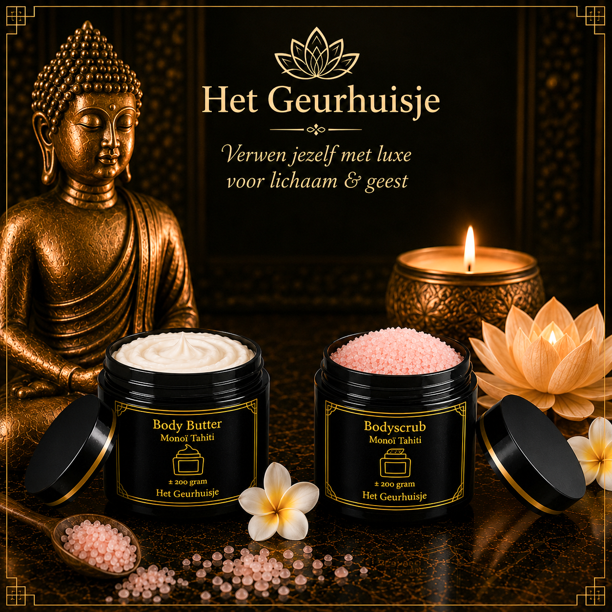 Wellness Set – Bodyscrub & Body Butter / Diverse geuren
