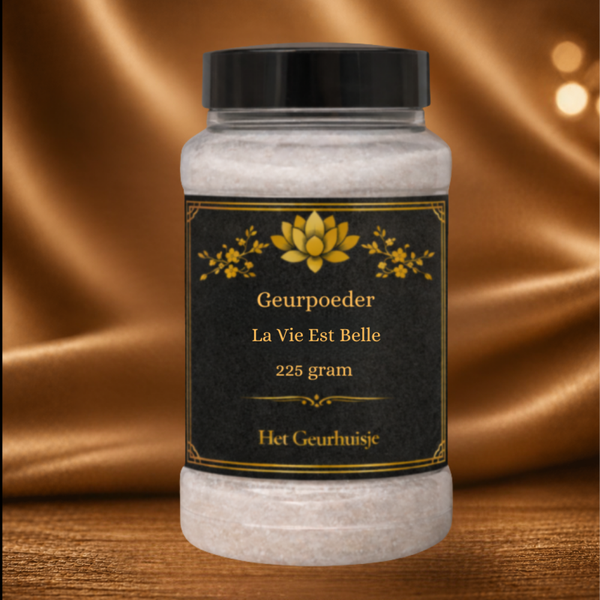 Geurpoeder - Inspired by: Designer Parfum / Diverse Dames geuren (225 gram)